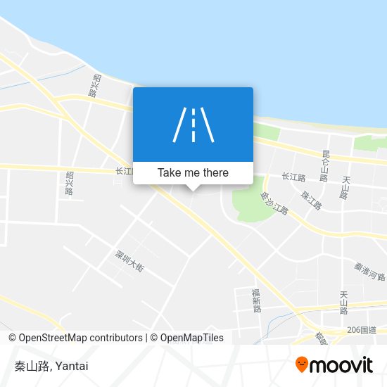 秦山路 map