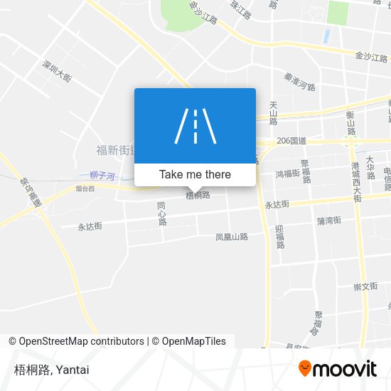 梧桐路 map