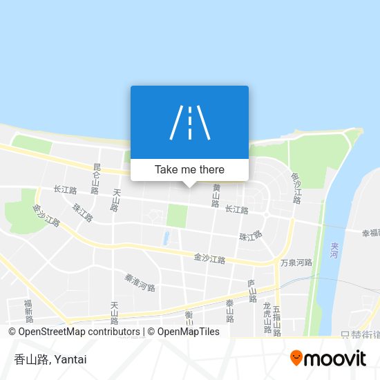 香山路 map