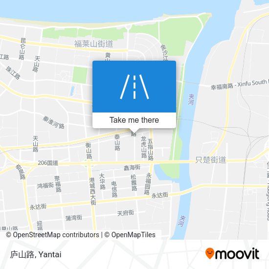 庐山路 map