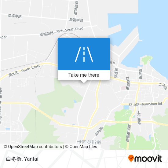 白冬街 map