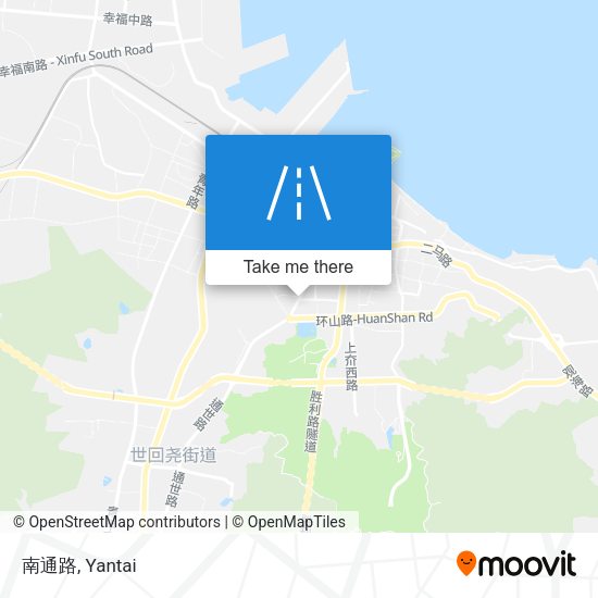 南通路 map