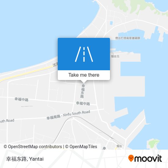 幸福东路 map