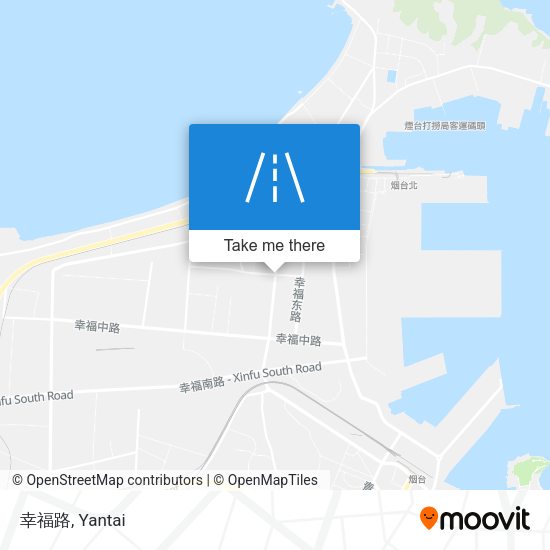 幸福路 map