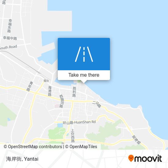 海岸街 map