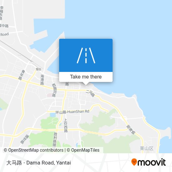 大马路 - Dama Road map