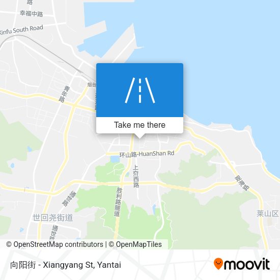 向阳街 - Xiangyang St map