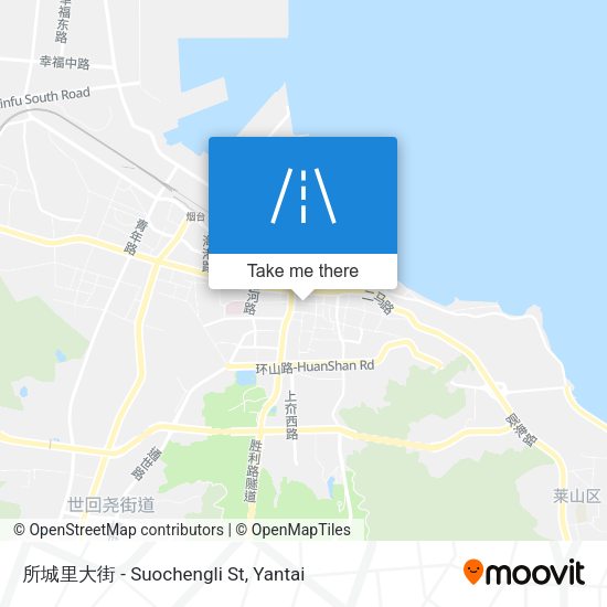 所城里大街 - Suochengli St map