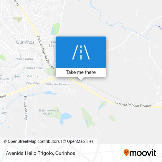 Avenida Hélio Trigolo map