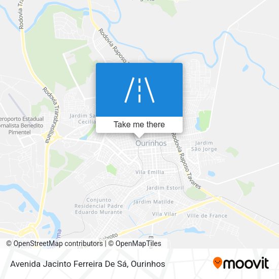 Avenida Jacinto Ferreira De Sá map