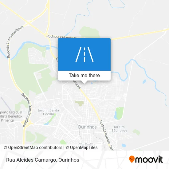 Rua Alcides Camargo map