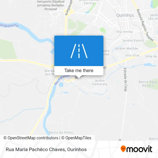 Rua Maria Pachêco Chaves map