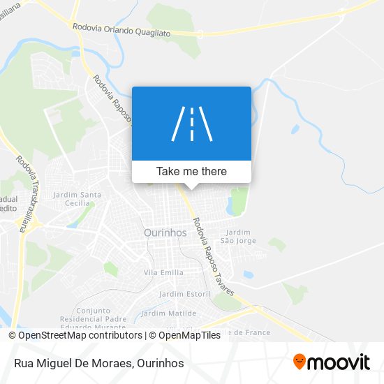 Rua Miguel De Moraes map