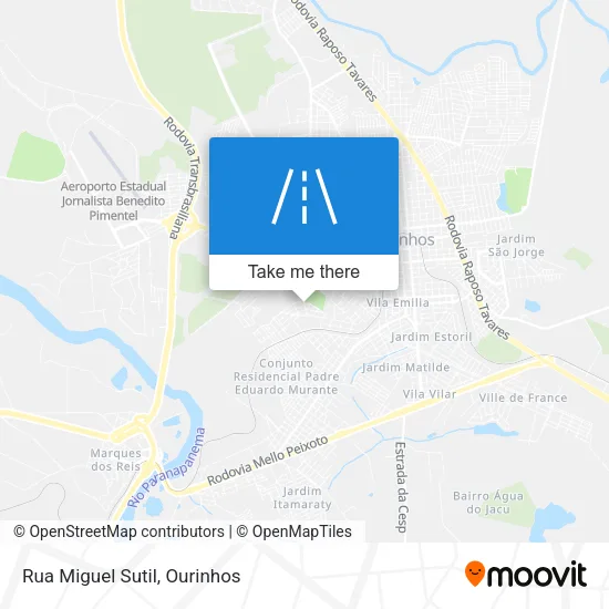 Rua Miguel Sutil map