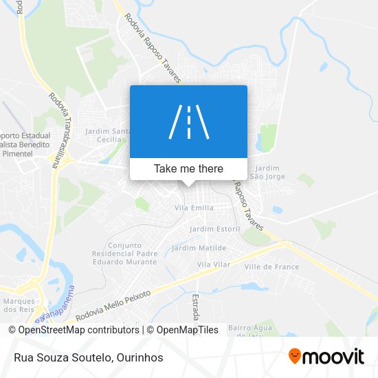 Rua Souza Soutelo map