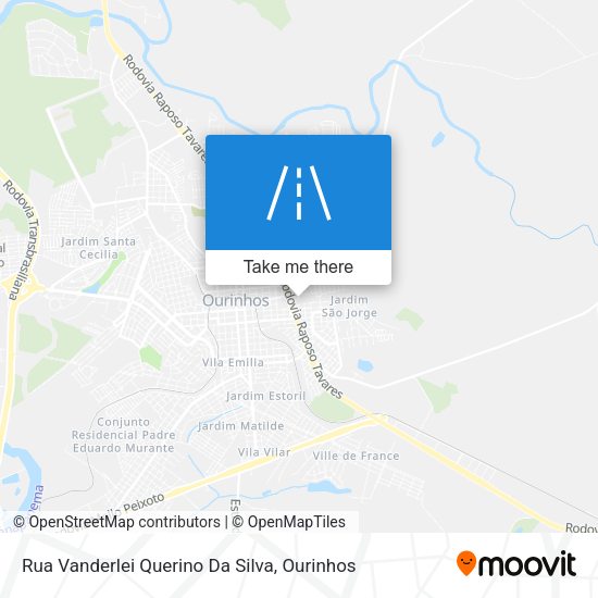 Rua Vanderlei Querino Da Silva map