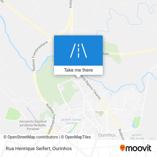 Rua Henrique Seifert map