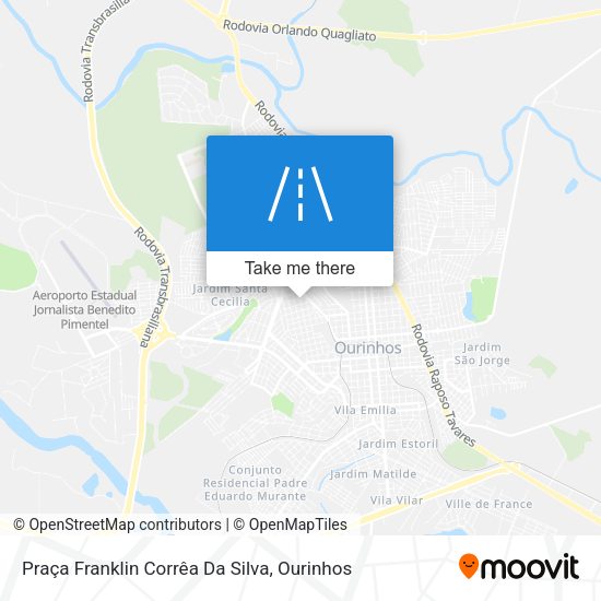 Praça Franklin Corrêa Da Silva map