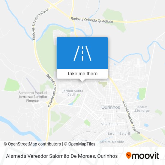 Alameda Vereador Salomão De Moraes map