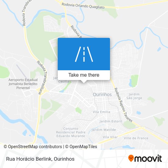 Rua Horácio Berlink map