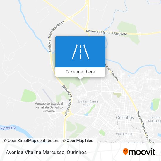 Avenida Vitalina Marcusso map