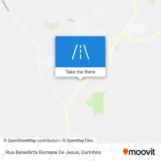 Rua Benedicta Romana De Jesus map