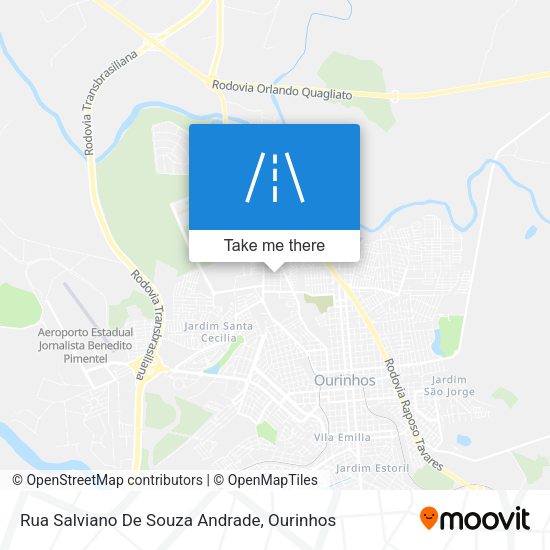 Rua Salviano De Souza Andrade map