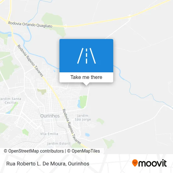 Rua Roberto L. De Moura map