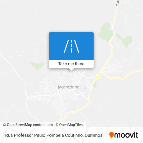 Rua Professor Paulo Pompeia Coutinho map
