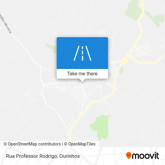 Rua Professor Rodrigo map