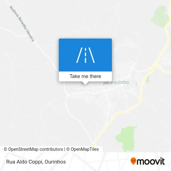 Rua Aldo Coppi map