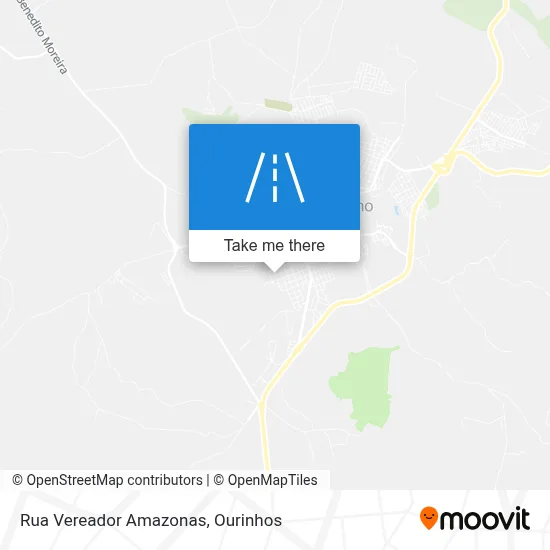 Rua Vereador Amazonas map