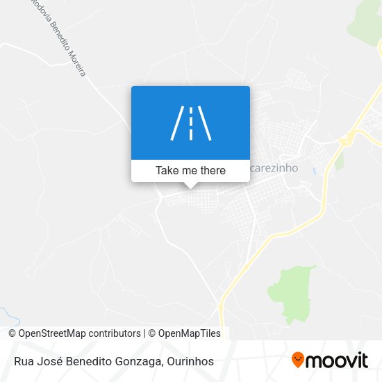Rua José Benedito Gonzaga map