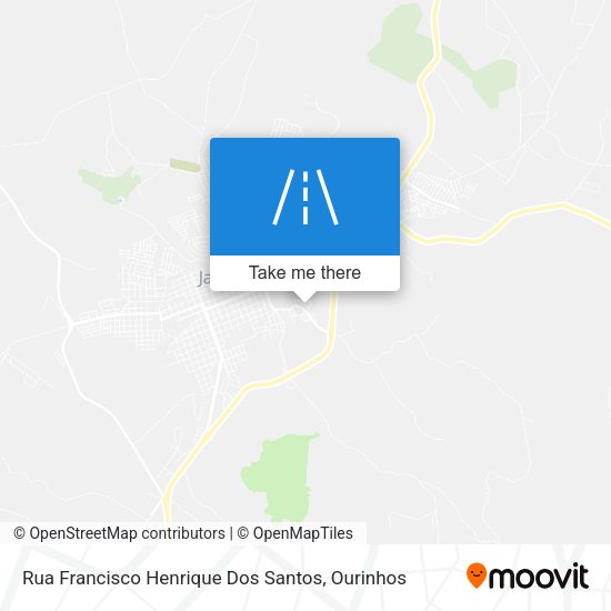 Rua Francisco Henrique Dos Santos map