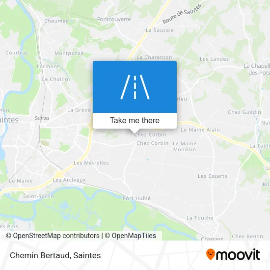 Chemin Bertaud map