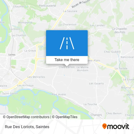 Rue Des Loriots map