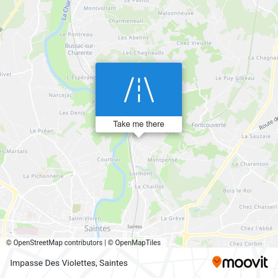 Impasse Des Violettes map