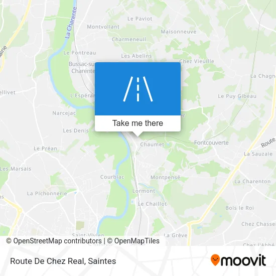 Route De Chez Real map