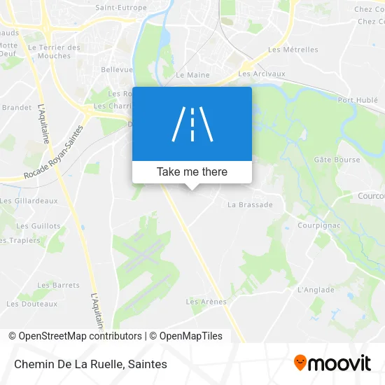 Chemin De La Ruelle map
