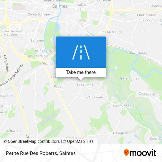 Petite Rue Des Roberts map