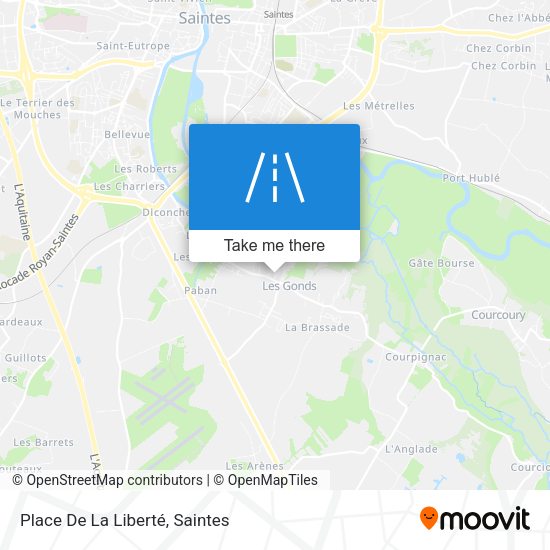 Place De La Liberté map