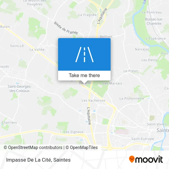 Impasse De La Cité map