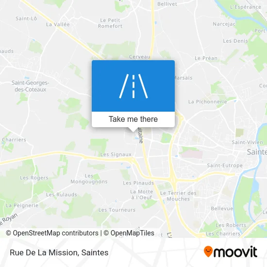 Rue De La Mission map