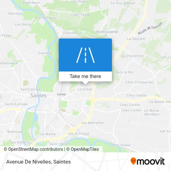 Avenue De Nivelles map