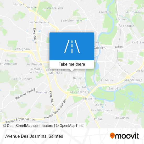 Avenue Des Jasmins map