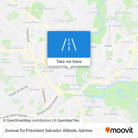 Avenue Du Président Salvador Allende map