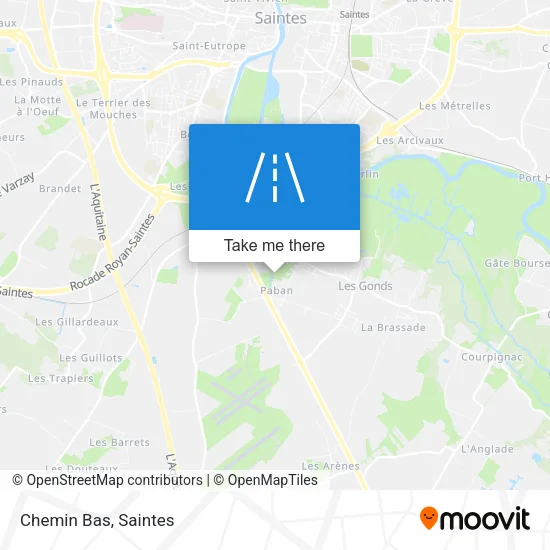 Chemin Bas map