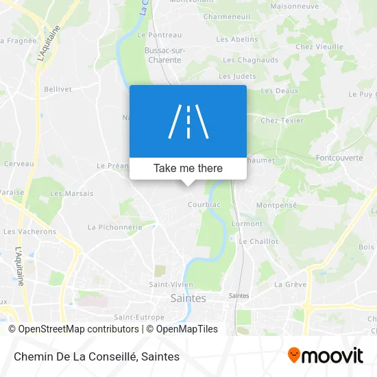 Chemin De La Conseillé map