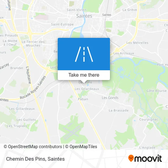 Chemin Des Pins map