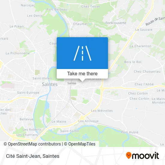 Cité Saint-Jean map